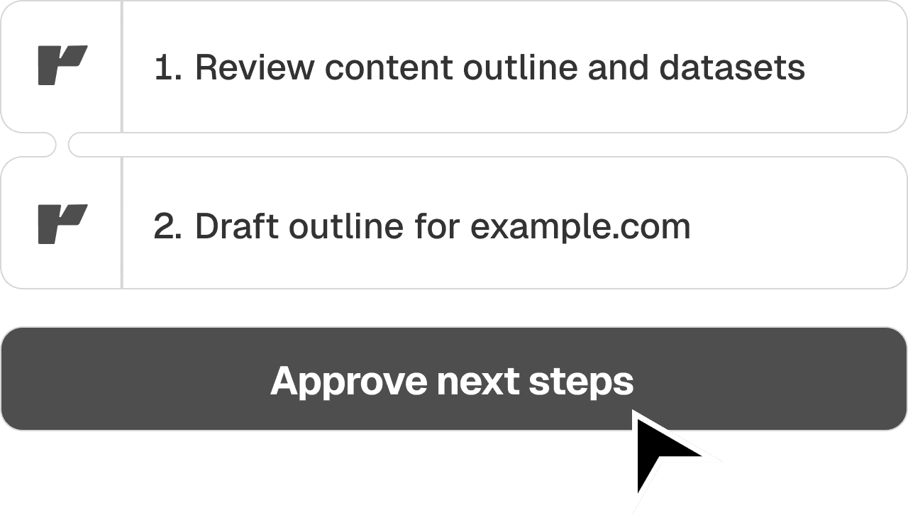 Runner asking for permission
