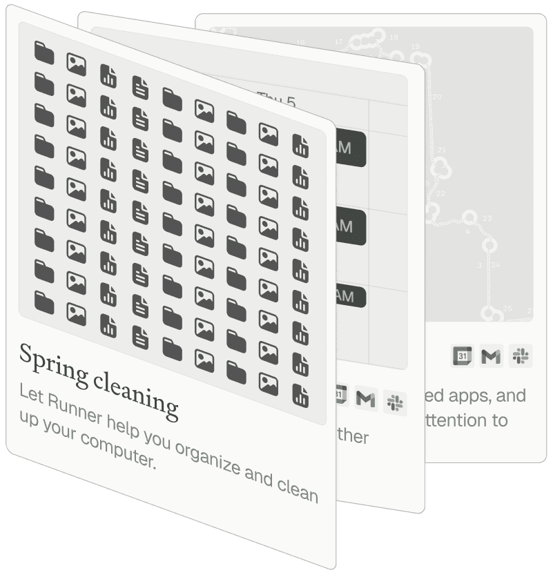 Runner workflow library